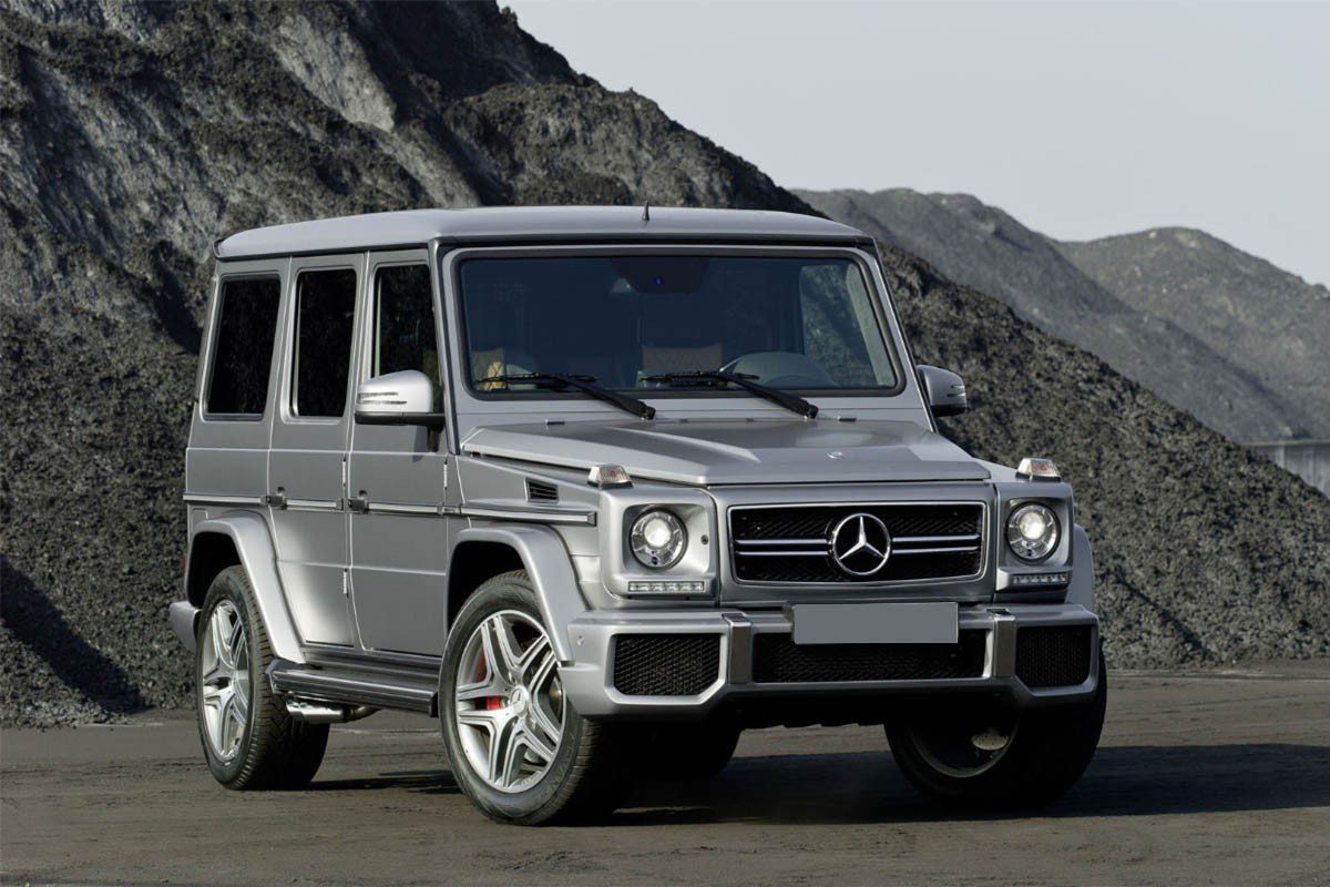 Mercedes-Benz Silver G-Class Rental Houston