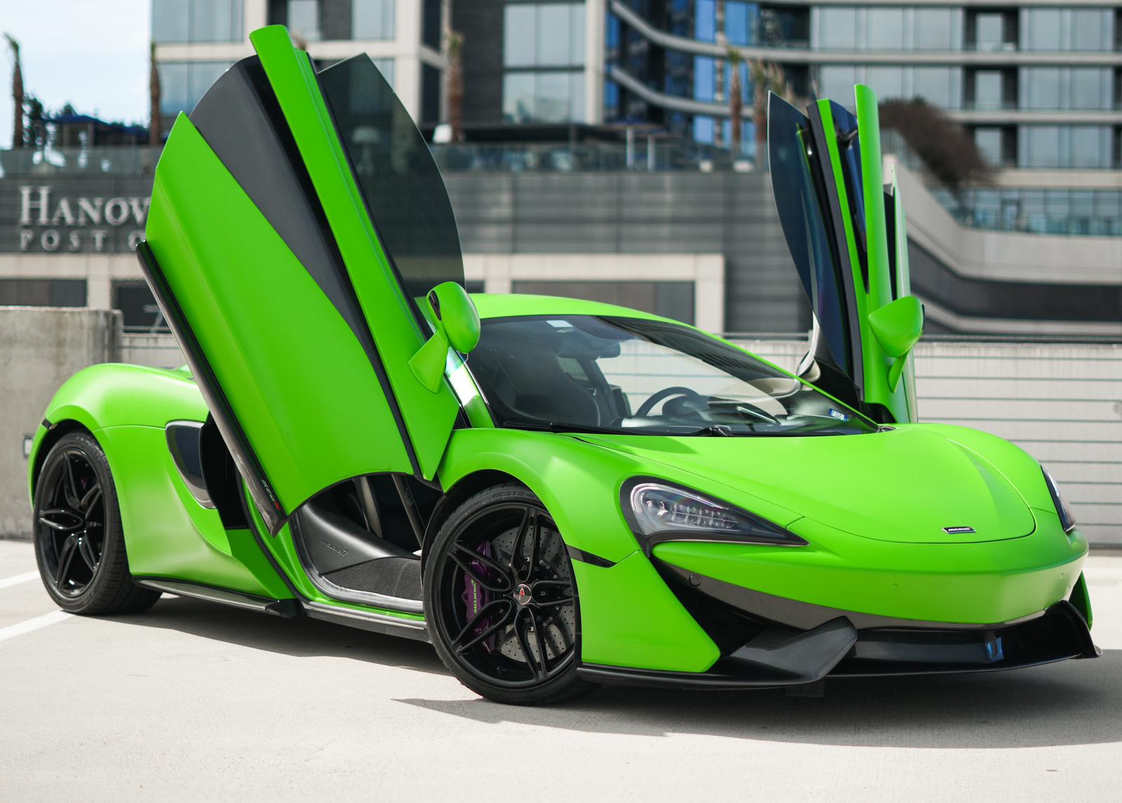 McLaren 570S Green Rental Houston